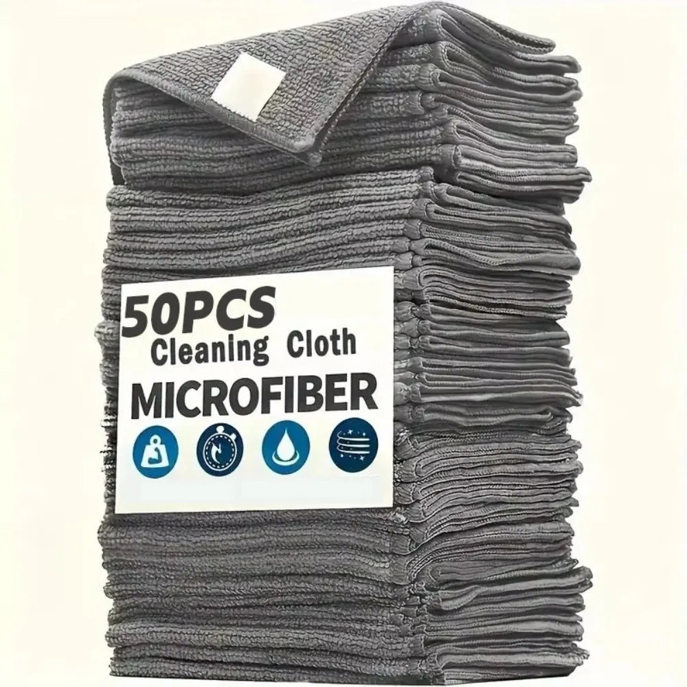 Thickened Ultra-Fine Fiber Cleaning Cloth, Without Lint, a Useful Absorbent Car Window Cleaning Towel