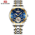 Relogio Masculino Top Brand Mens Luxury Watch Stainless Steel Luminescence Clock Casual Chic 3Bar Waterproof Outdoor Sport Watch