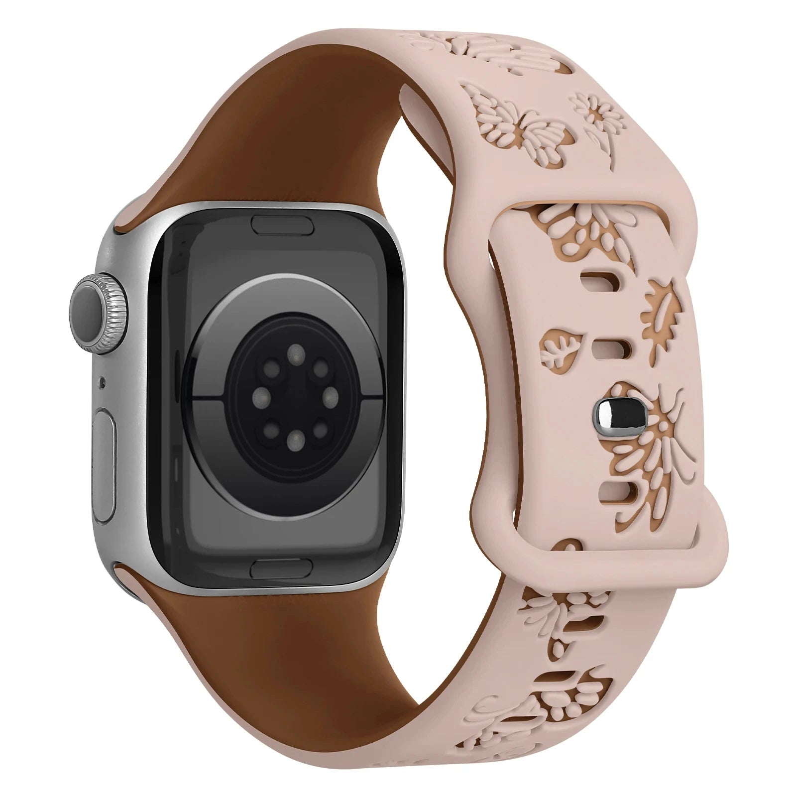 Sport Band For Apple Watch Straps 45mm 44mm 42mm 49mm 40 41mm 46mm Engraved correa bracelet iwatch Series 8 10 11 7 9 6 SE Ultra