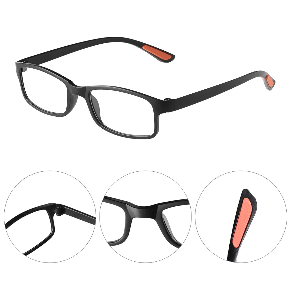 Unisex Eye wear Ultra Light Vision Care Eyeglasses +1.00~+4.0 Diopter Reading Glasses