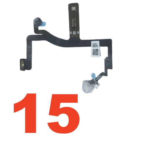 1pcs Distance Flash Flex Cable For iPhone 15 14 Plus 13 Pro Max 12 Proximity LED Light Sensor Ambient Flashlight