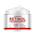 Retinol Collagen Younger Face Cream Moisturizing Smoothes Wrinkles Collagen Hyaluronic Acid Creams Skin Care Cosmetic 30g/60g