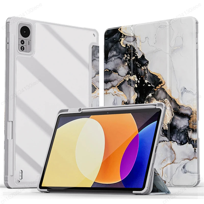 For Xiaomi RedMi Pad SE 8.7" 11" Case RedMi Pad 10.61" Pencil Holder Cover MiPad 7 6 5 Pro 11 inch Tablet Auto Sleep Funda Cover