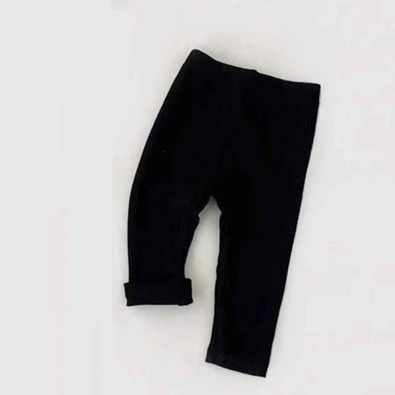 Baby Simple Solid Leggings Girls All-match Striped Skinny Pants Kids Cotton Elasticity Slim Pants Newborn Boy Stretch Trousers