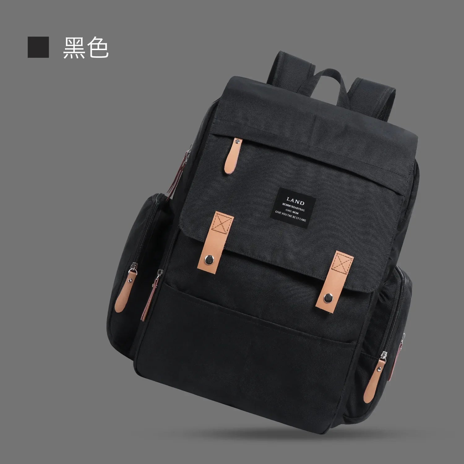 2022 Fashion New Baby Diaper Bag Backpack Multifunctional Diaper Bag Organizer with Thermal Milk Bottle Bag Baby Bags for Mom