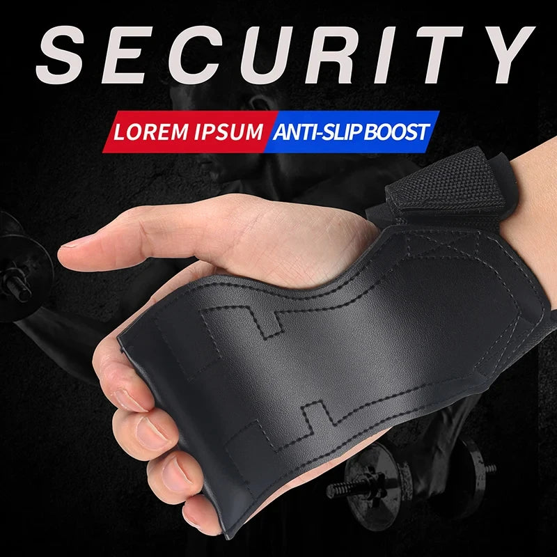 Weight Lifting Grip Pads Crossfit Bodybuilding Palm Protector Squat Gym Gloves Fitness Sports Training Equipment