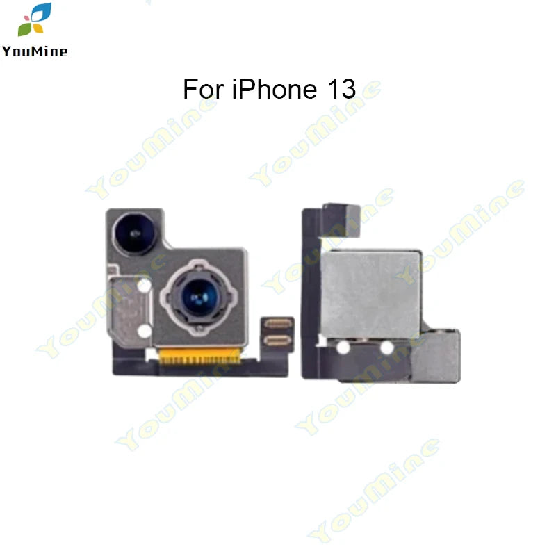 Quality Rear Camera For iPhone 12 mini 13Pro 14 Pro Max Back Camera For iphone 13 mini 14 Plus Rear Main Lens Flex Cable Camera