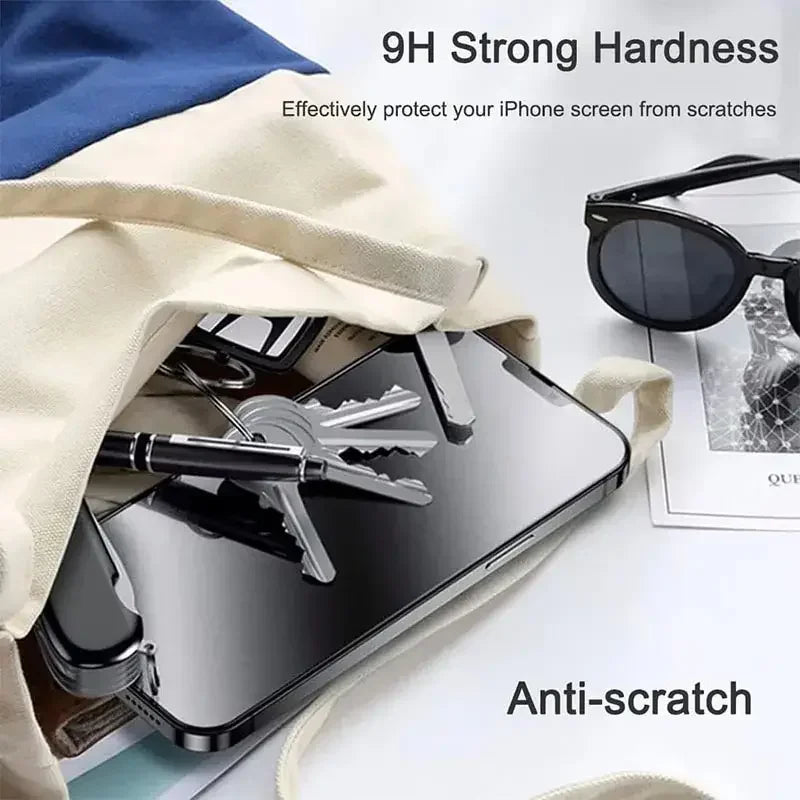 5PCS Anti-Spy Glass for iPhone 15 14 13 12 11 17 Pro Max Mini X XS XR 7 8 6 Plus Privacy Screen Protector For iPhone 17 Air 16