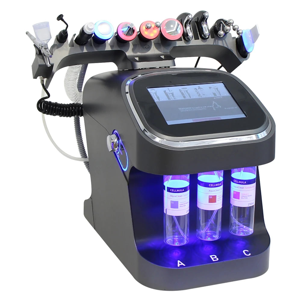 10 IN1 Hydra Beauty Skin Cleansing Facial Machine Water Aqua Peeling Equipment