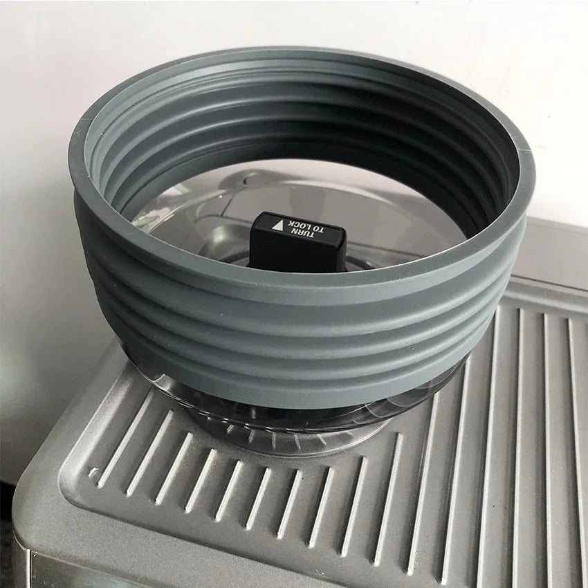 Silicone Bellow & Single Dose Hopper for Breville Barista Express Cleaning Residual Coffee Grounds for Breville Espresso Machine