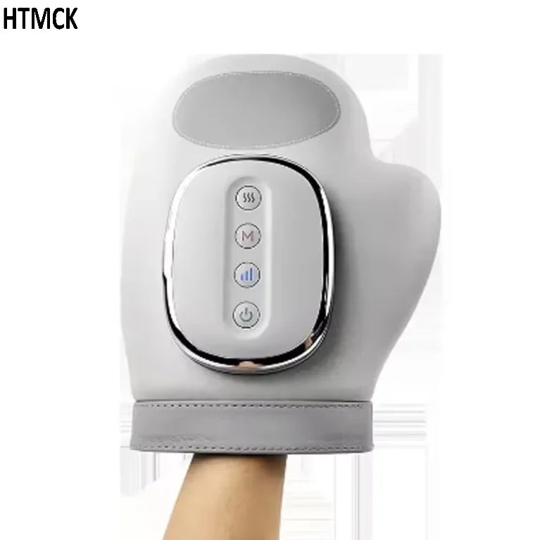 Portable Vibrating Hand Massager Airbag Compression Kneading Gloves for Wrist Care