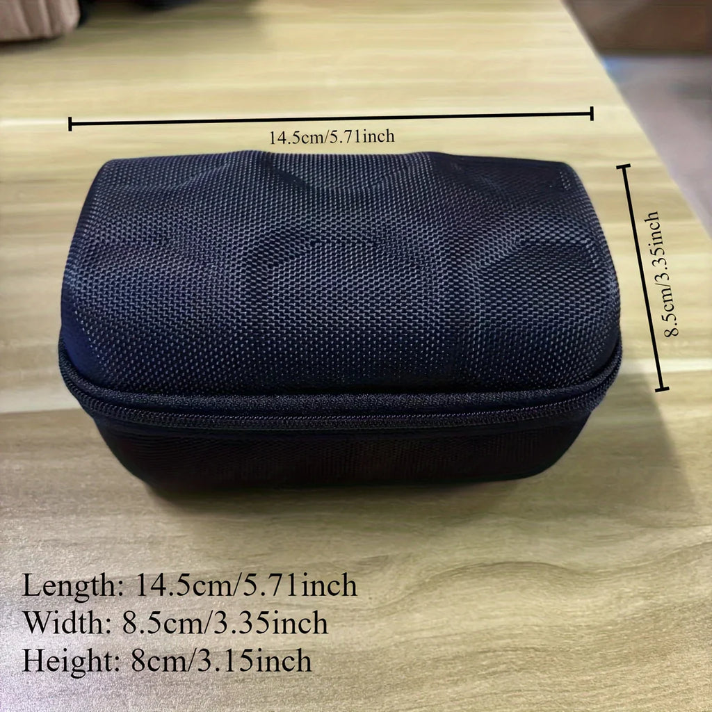 Premium Hard-Shell 2 Slots Watch Travel Case - Protective Storage Organizer Box for Men and Women's Watches - Shock-Resistant