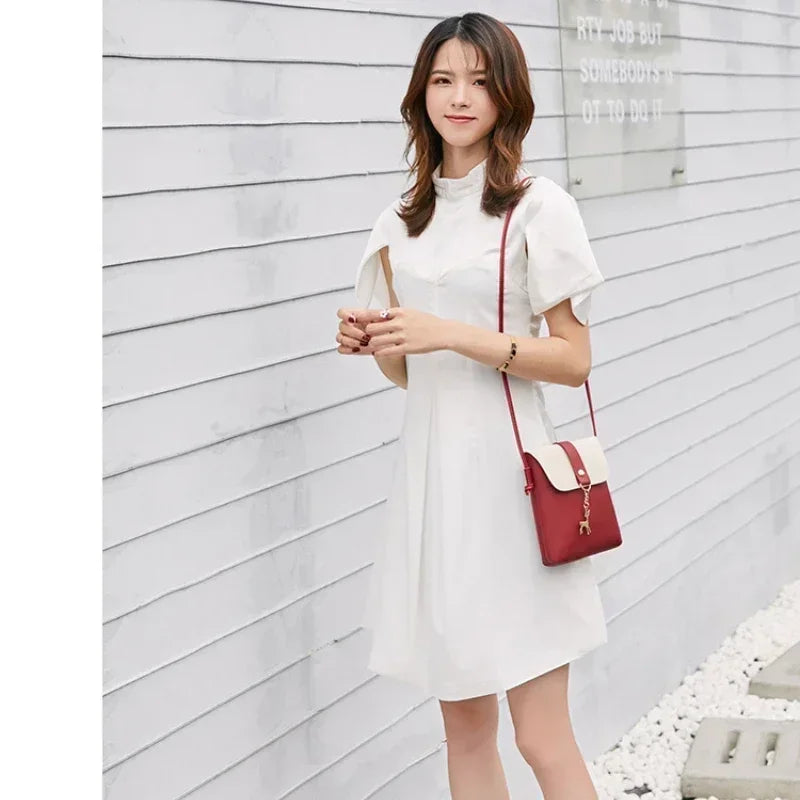 Fashion Small Shoulder Bags for Women Handbags Key Mobile Phone Bag Coin Purse Girls Personality Single Shoulder Crossbody Bags