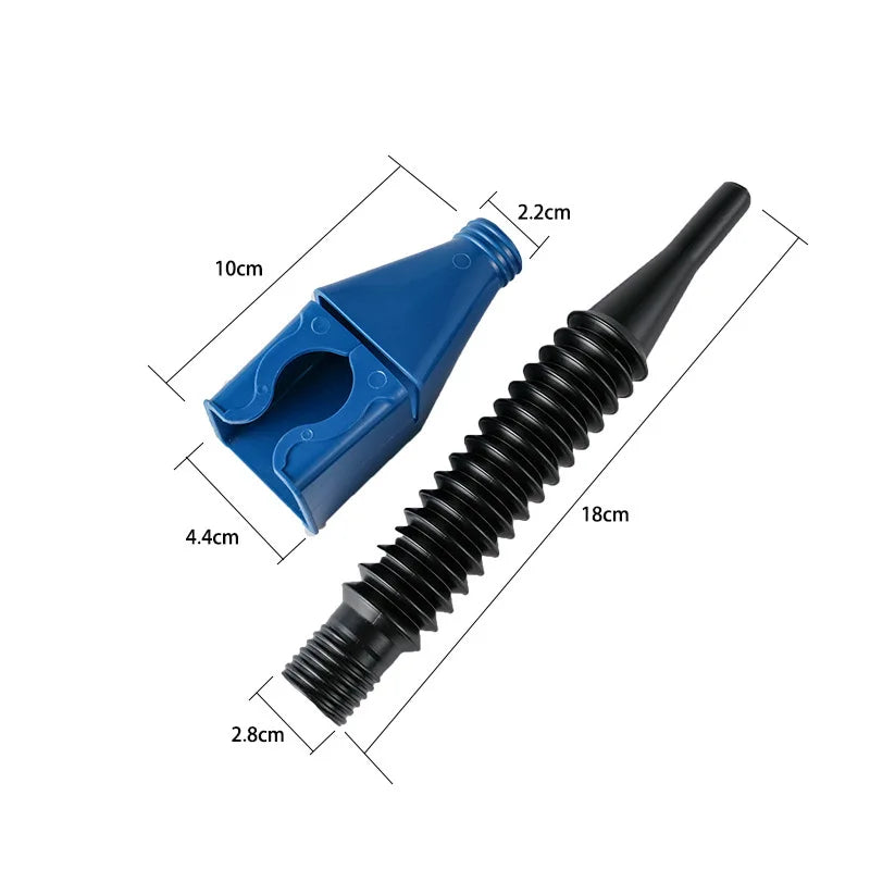 Plastic Car Motorcycle Refueling Oil Funnel Filter Quick Change Tool Accessories