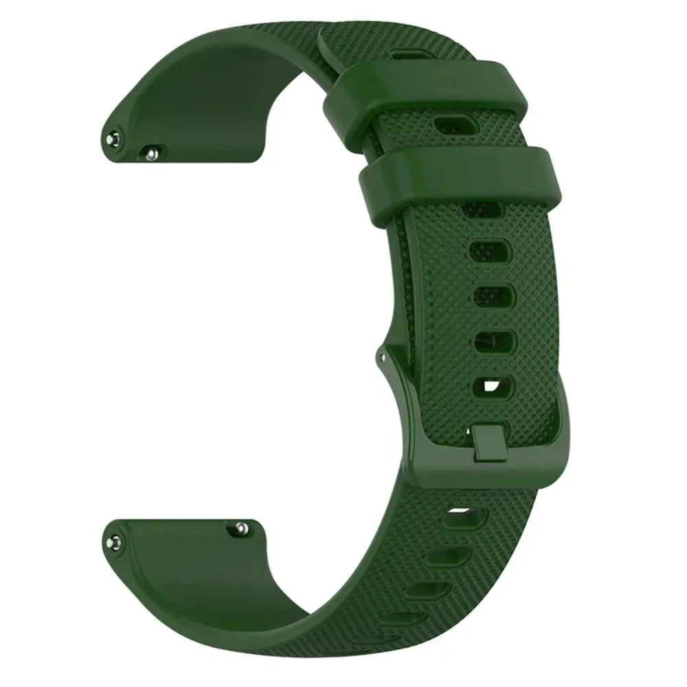20mm 22mm Silicone Strap For Garmin Venu 3 Band Forerunner 265 255 245 165 Music Vivoactive 4 Bracelet For Garmin Venu Sq 2 Plus