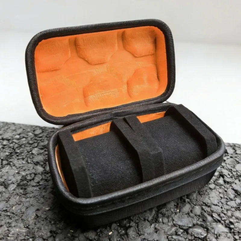 Premium Hard-Shell 2 Slots Watch Travel Case - Protective Storage Organizer Box for Men and Women's Watches - Shock-Resistant