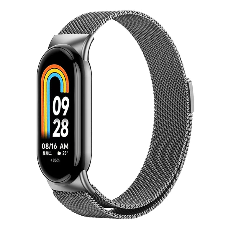 Milanese Bracelet for Xiaomi Mi Band 8 Strap Correa Mi band 6 7 stainless steel metel miband6 band4 for Xiaomi mi band 7 3 5 6 4