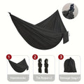 Portable Hammock with Straps and Storage Bag – Four Colors