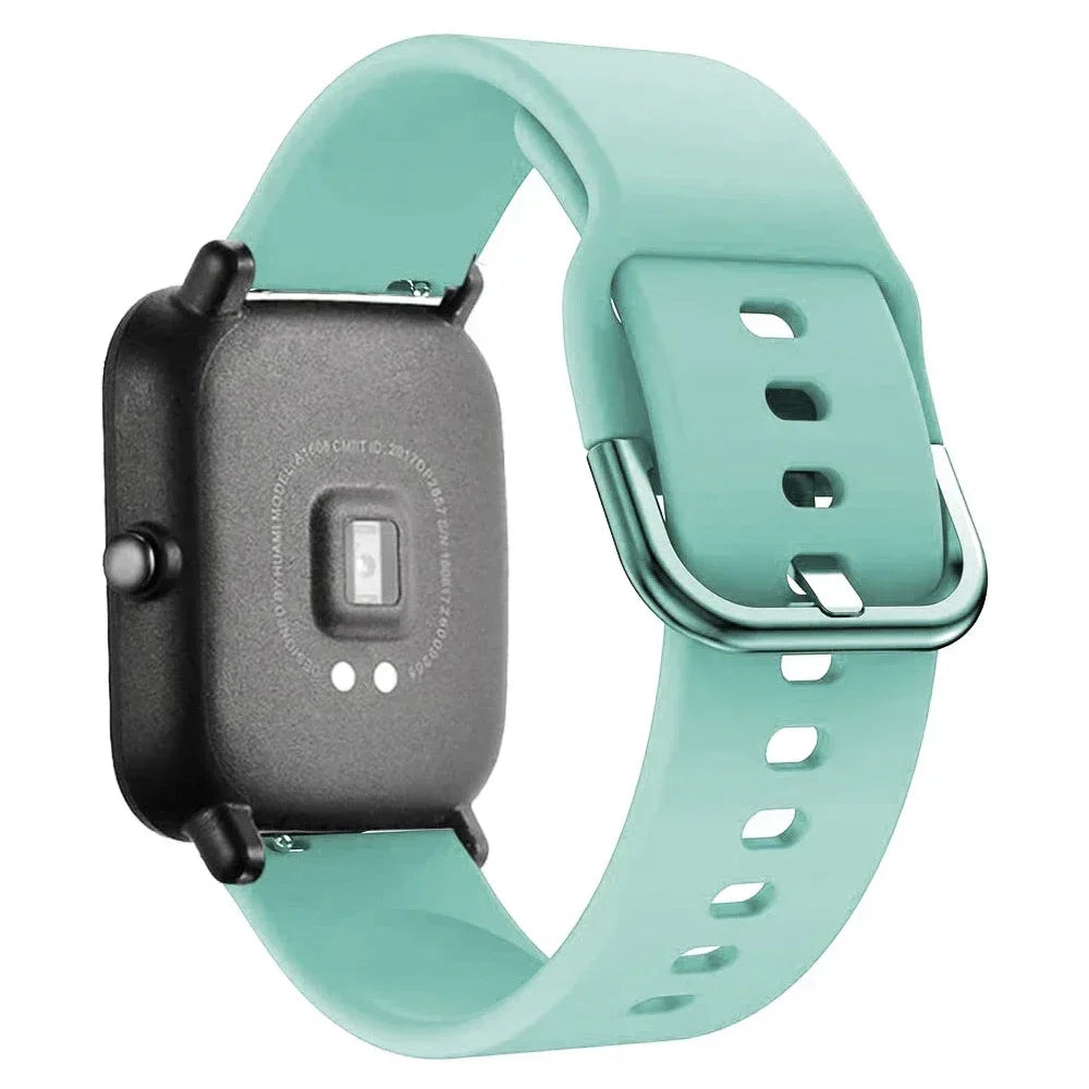 Silicone Strap For Amazfit GTS 4/2e/3/2 GTS2 Mini/GTR 4/3/Pro/2/2e Sport Bracelet Huawei watch Gt 5-4-2e-3-3 pro 20mm 22mm Bands