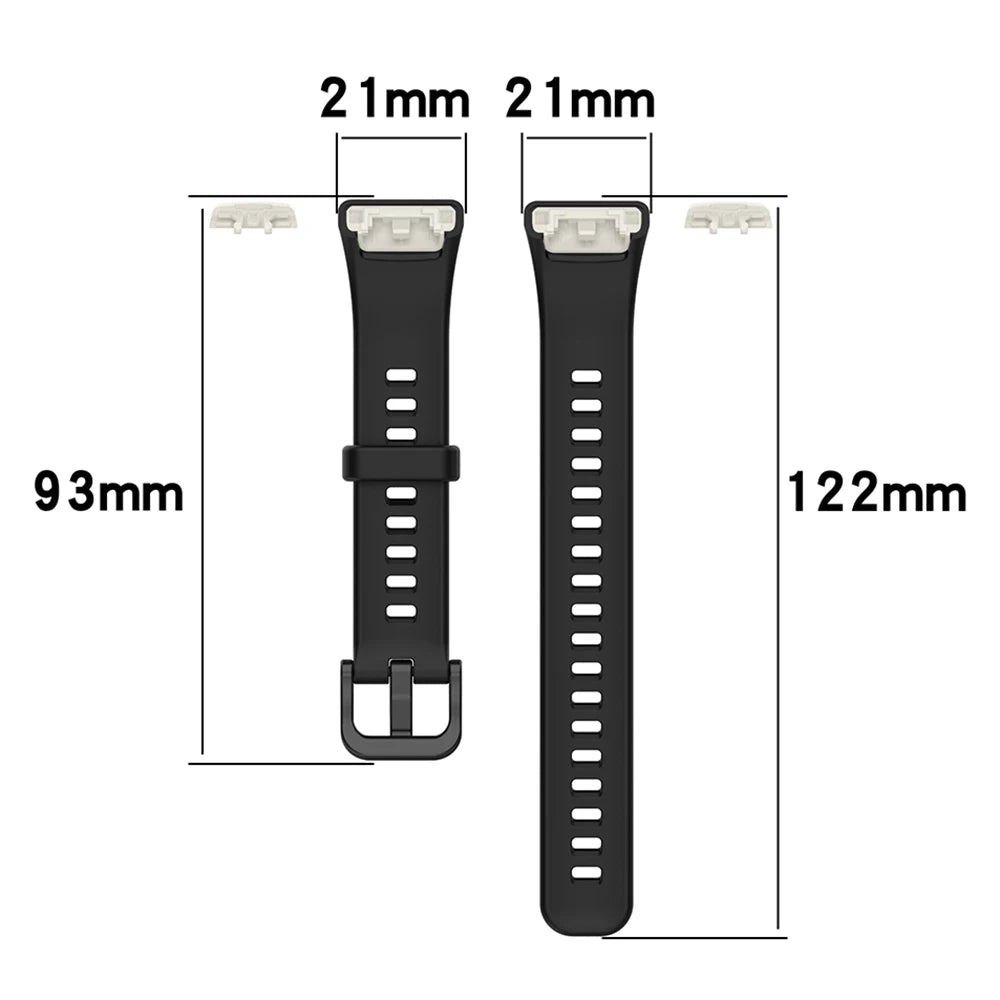 Silicone Strap For Huawei Band 6 Smart Bracelet Wristband for Honor Band 6/Honor Band 7
