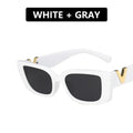 Fashion Cat Eye Sunglasses Luxury V Sun Glasses For Ladies Classic Rectangle Driving Eyewear UV400