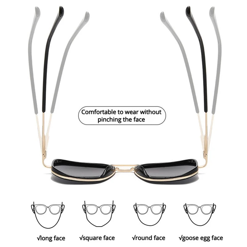New Pilot Polarized Sunglasses Men Women Classic Polygon Driving Sun Glasses Fashion Outdoor Anti-glare Shades UV400