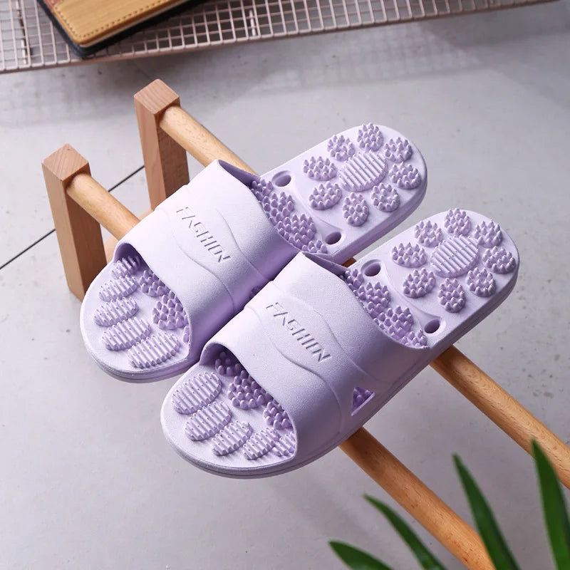 Spa Slippers Indoor Home Non-slip Quick Dry Massage Shower Shoes