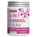4 in 1 Firming Cream with Hyaluronic Acid, Ginger Oil & Shea Oil, Moisturizes, Firms, Smooths & Tightens for Elastic Skin