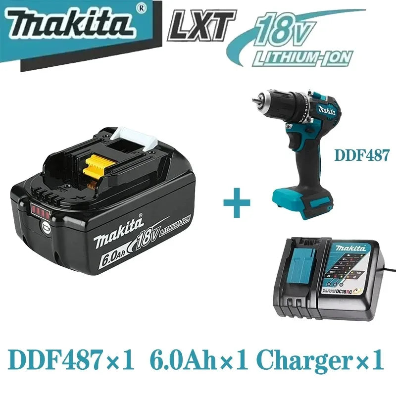 100% Genuine Makita 18V Battery 5Ah 6Ah 9Ah, Replacement for BL1860B BL1850B BL1840 BL1830 BL1815 Power Tool Battery