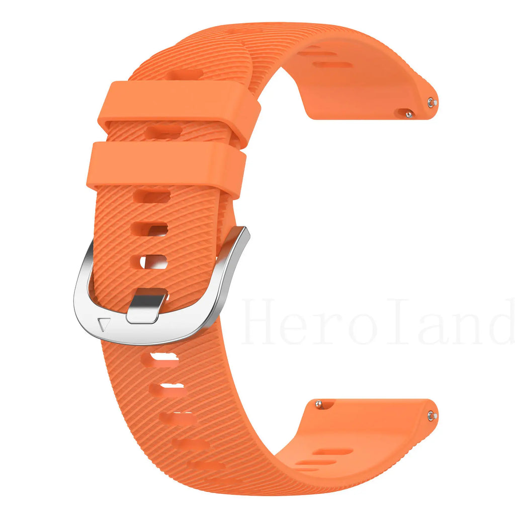 Silicone 18 20 22mm Watchband For Garmin Forerunner 265 265S 255S 255 Vivoactive 3 4 Strap Wristband For For Garmin Venu 2 Band