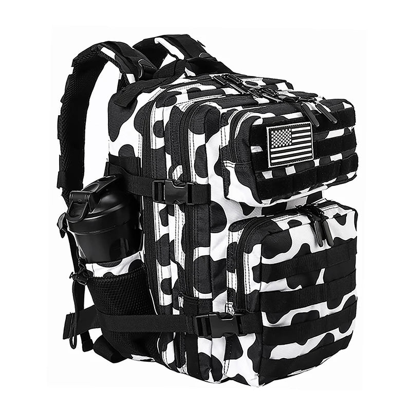 LHI 25L Tactical Backpack for Women Fitness Athlete Gym Out Bag  Small Outdoor Sports Travel Rucksack with Bottle Holder