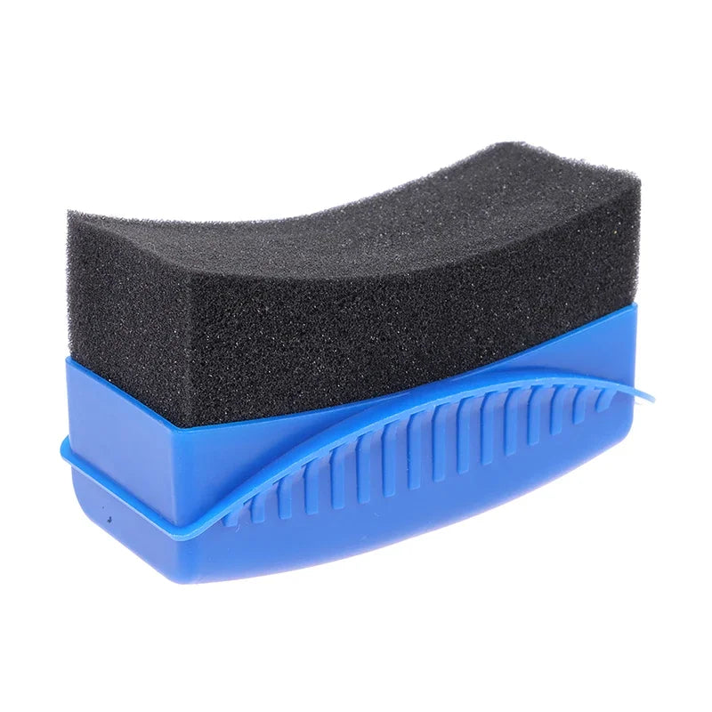 Car Wheel Sponge Brushes (W/ or W/O Lid)-Tire Contour Cleaner&Dressing Applicators, Waxing Polishing Pads Detailing Accessories