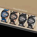 1/4PCS Fashion Silicone Strap Men Sports Watches Casual Arabic Dial Man Wristwatch With Calendar Reloj Hombre(Without Box)