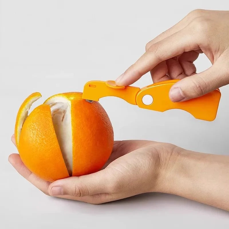 Orange Peeler Stripper Orange Device Peeling Knife Multifunctional Grapefruit Lemon Orange Cutter Kitchen Fruit Vegetable Tools