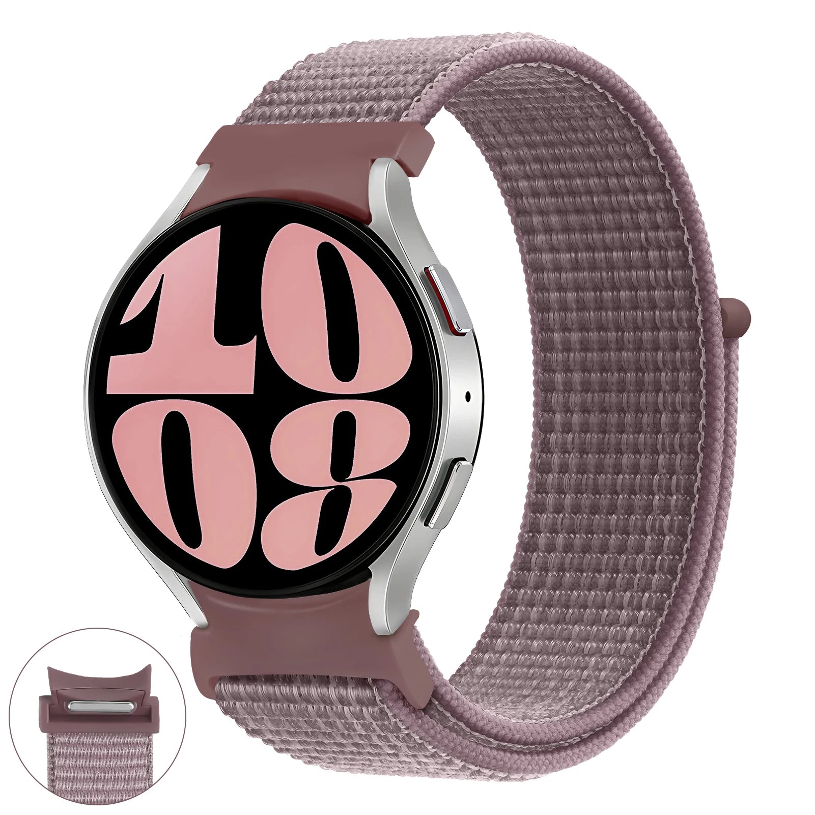 No gaps nylon Band For Samsung Galaxy Watch 6 4 Classic 5 pro 44mm 40mm 47mm 43mm 20mm Sport loop bracelet Galaxy Watch 6 Strap