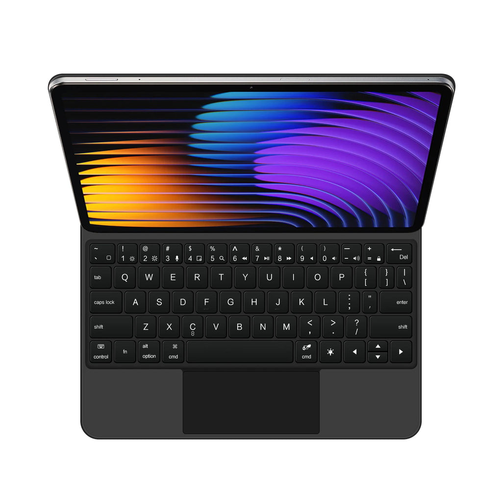 Magic Keyboard Folio For Xiaomi Pad 7 2024 Mi Pad 7 8 Pro 11.2" Tablet Smart Case for Xiaomi Pad 8 Spanish German keyboard cover