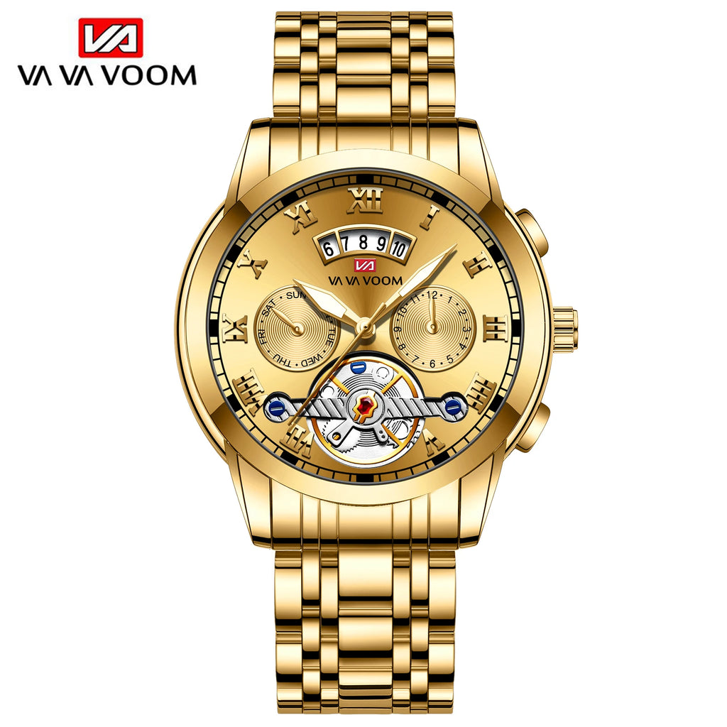 Relogio Masculino Top Brand Mens Luxury Watch Stainless Steel Luminescence Clock Casual Chic 3Bar Waterproof Outdoor Sport Watch