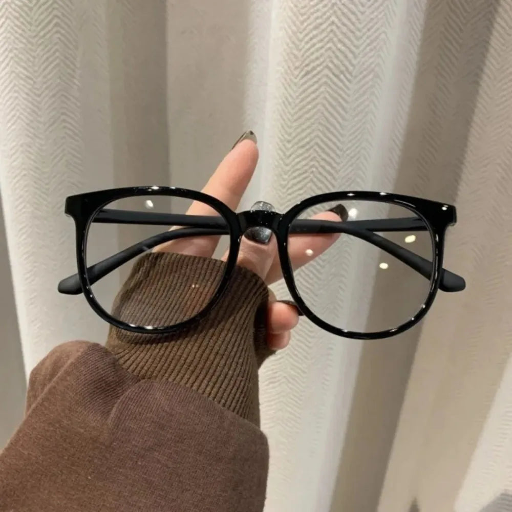 Fashion Anti-Radiation Eyeglasses Transparent Retro Unisex Computer Glasses Anti-Blue Lens Eyewear