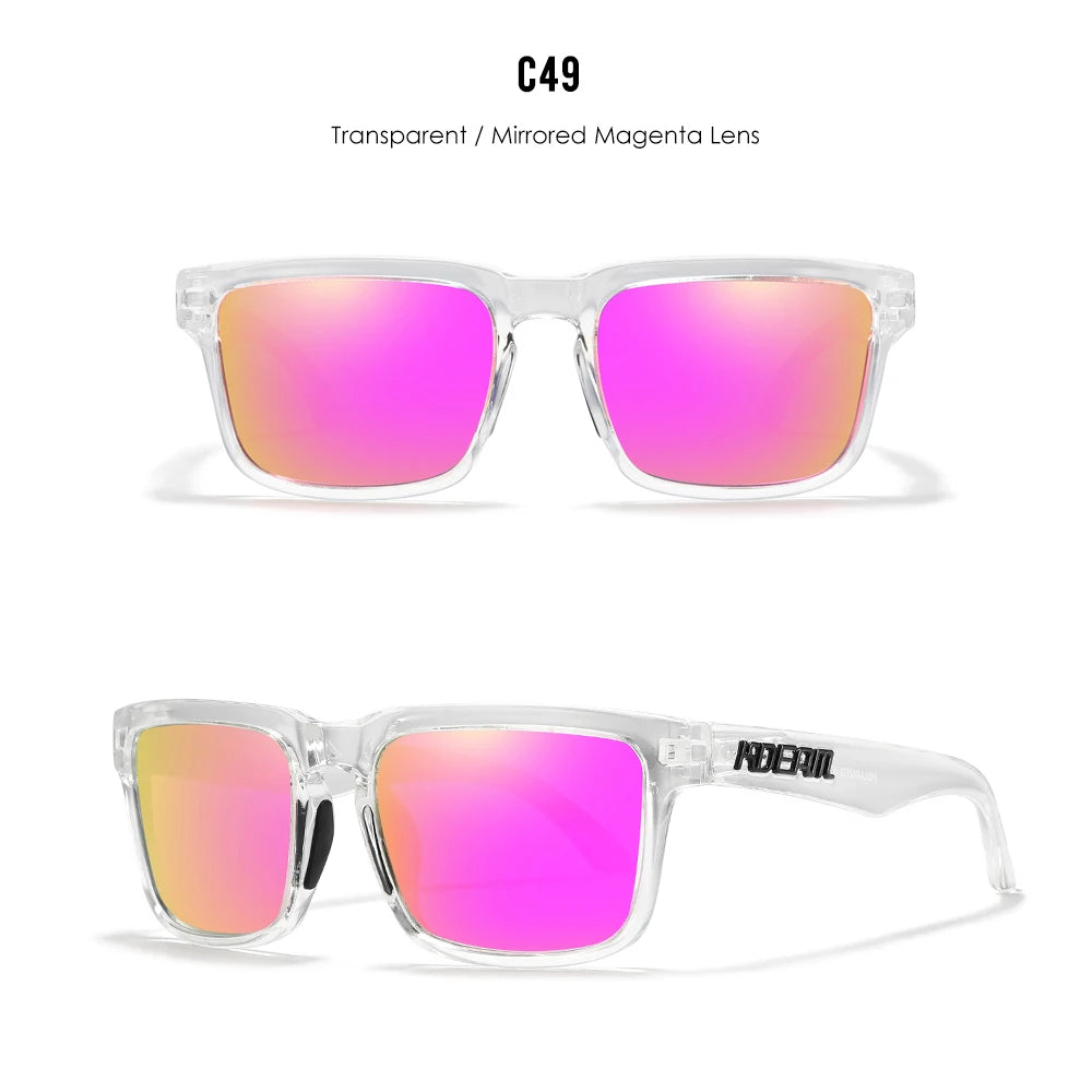 KDEAM Living Sport Men's Fishing Sunglasses Polarized / Anti Blue Light Glasses Photochromic Sunglasses Women With Packaging