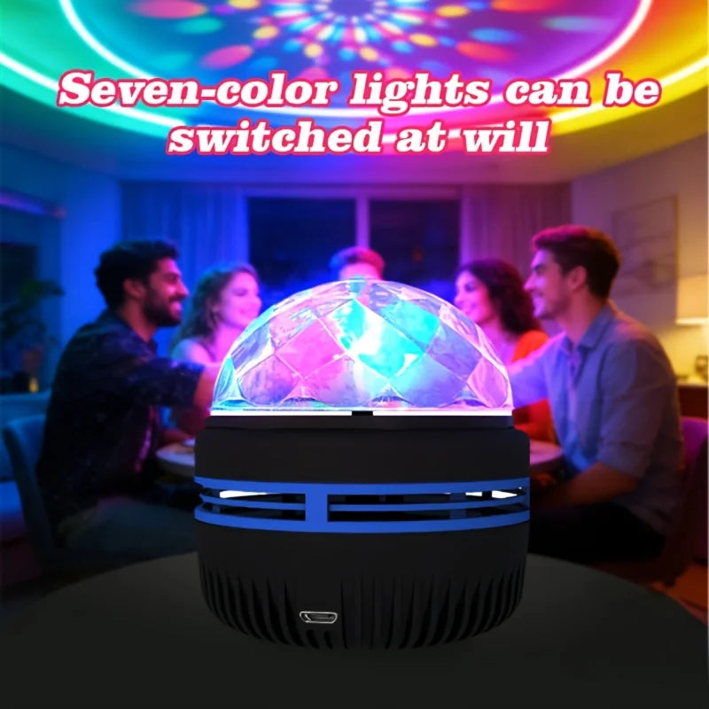 LED Starry Sky Projector Light Bedroom NightLights USB Decoration Atmosphere Projector Lamp 360° Rotating for Weddings Christmas