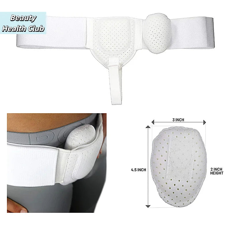 【1PC Hernia Belt Truss For Inguinal Sports Hernia Support Pain Relief Recovery Strap Breathable Hernia Belts】