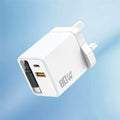 80W GaN USB Type C Charger Fast Charging With Built-in PD Cable USB C Quick Charger EU/US/UK Plug For iPhone 17 16 Xiaomi Huawei