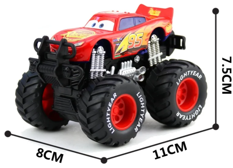 Lightning McQueen Pixar Cars Toy Metal Mode Return Car Jackson Storm Mater Inertial Force Car Model Toy Kid Birthday Gift