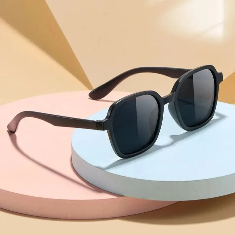 4 Pack Candy Color Kids Sunglasses Set Flexible Safe Frame New Trendy Fashion Photo Props Sunglasses For Boys Girls