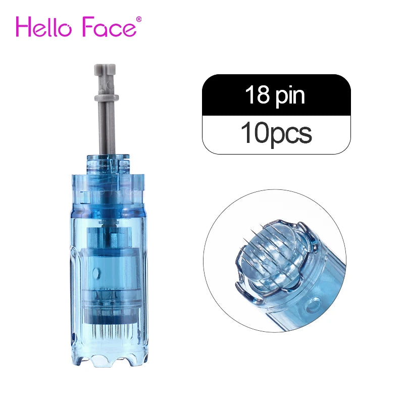 Dr. pen M8S Needle A8S Tips  A9 Pin A11 MTS Microneedle  Anti- back flow Design Bayonet Cartridge Needle length 0.25 MM