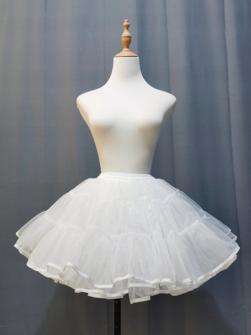 Lolita Super Stuffed Petticoat Boneless Violent Skirt Support Soft Yarn Short Duck Butt Korea Japan New