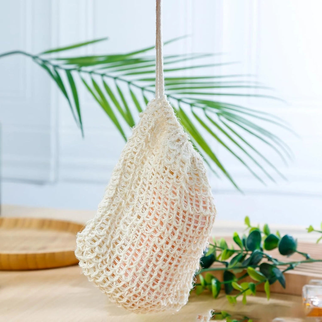 Handmade Eco-Friendly Natural Soap Saver Bag Mesh Soap Pouch - Body Cleansing And Skincare Accessory