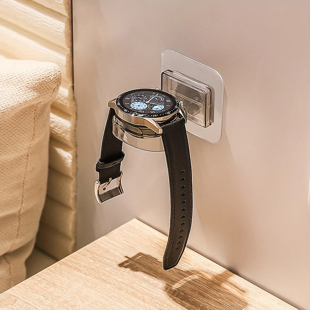 Wall-mounted watch charging stand, multi-functional charging stand, watch placement and storage rack