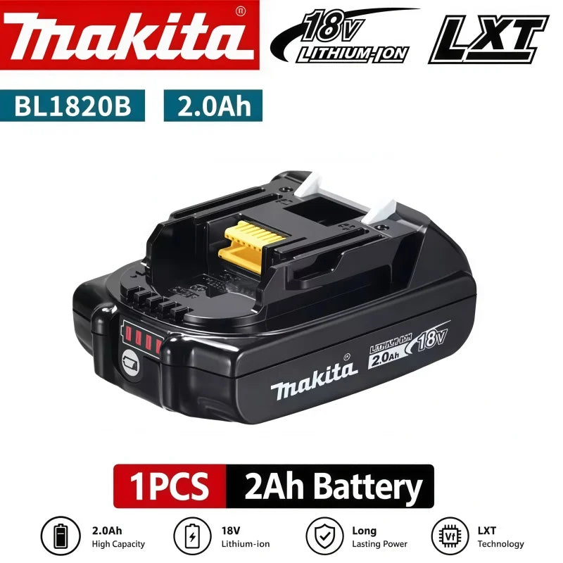 100% Original Makita 18V 6.0Ah Rechargeable Battery For Makita BL1830 BL1830B BL1840 BL1840B BL1850 BL1850B Power Tools Battery