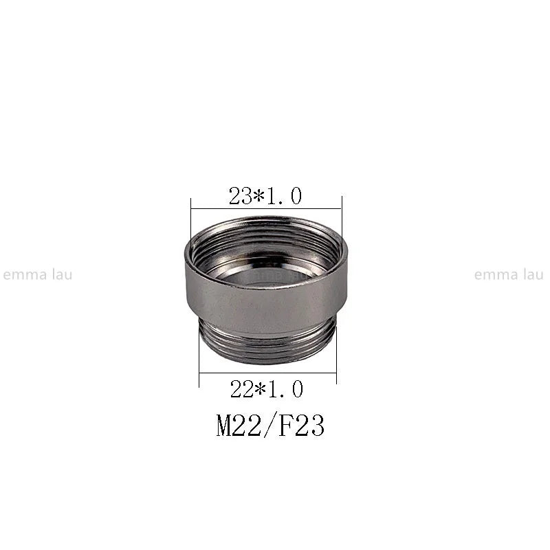 16 17 18 20 21 22 23 24 25 30mm Turn 22 Faucet Aerator Adapter Water Purifier Fittings Brass Kitchen Faucet Plumbing Accessories